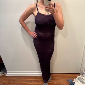 Anthropologie Maxi Dress Small Spaghetti Straps